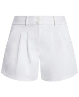 Bcbg New York Women's Pleated High Rise Shorts