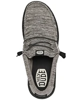 Hey Dude Men's Wally Sport Knit Casual Slip-On Moccasin Sneakers from Finish Line