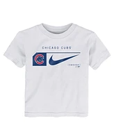 Nike Toddler Boys and Girls Chicago Cubs Authentic Collection T-Shirt Shorts Set