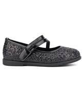 Olivia Miller Little Girls Princess Heart Mary Jane Flat