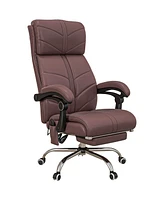 Vinsetto Massage Office Chair with 4 Vibration, Heat, Reclining