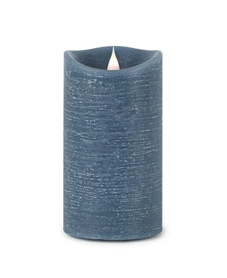 Slickblue Moving Flame Led Designer Wax Candle With Remote