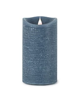 Slickblue Moving Flame Led Designer Wax Candle With Remote