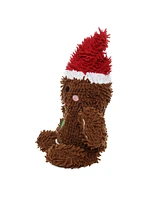Mighty Microfiber Ball Med Gingerbread Man, Christmas Dog Toy