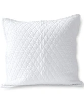 Lands' End Solid Diamond Double Voile Pillow Sham