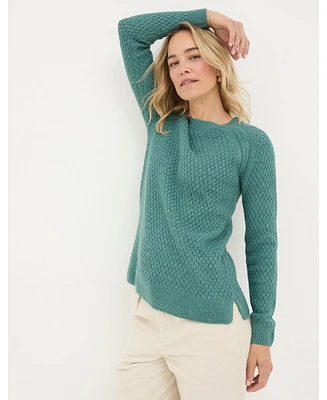 FatFace Women's Ella Textured Sweater