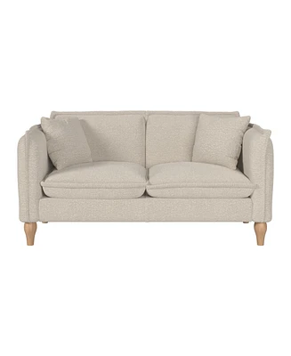 Amber & Emily Boucle Loveseat