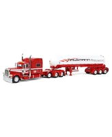 Dcp by First Gear 1/64 Peterbilt 389 w/ Mississippi Lp Tank Trailer Big Rigs Hausmann