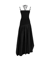 Nocturne Women's Trimmed Asymmetrical Dress