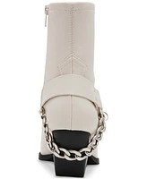 Dv Dolce Vita Women's Keeler Harness Moto Engineer Chain Heeled Boots