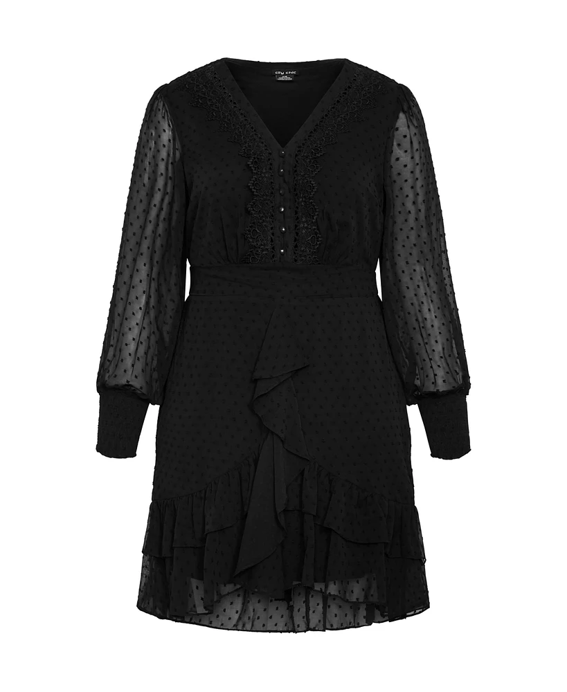 City Chic Plus Lea Dress