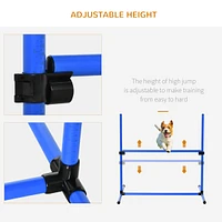 Streamdale Furniture Adjustable Dog Agility Jump Kit for Training on Any Surface