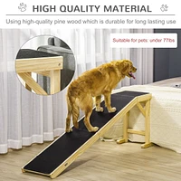 Streamdale Furniture Premium Carpet Pet Ramp - Easy Access for Cats, Dogs, and Puppies