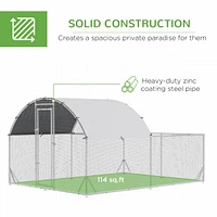 Streamdale Furniture Multipurpose Pet Playpen with Secure Walls, Shady Roof, and Walk-in Design