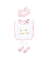 Hudson Baby Baby Girls Cotton Layette Set Princess