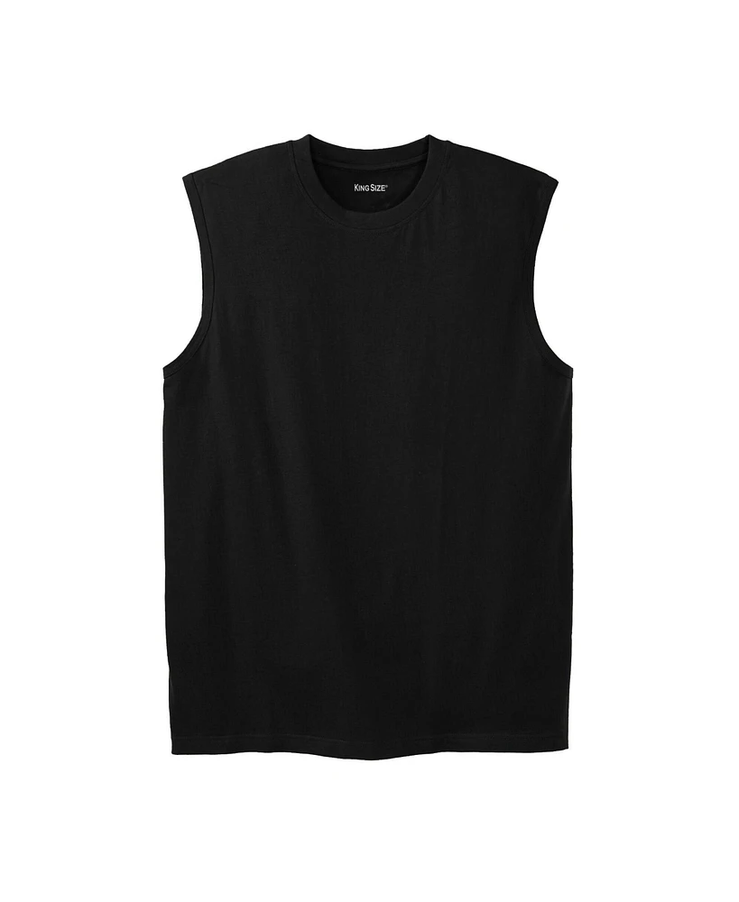 KingSize Big & Tall Shrink-Less Lightweight Muscle T-Shirt