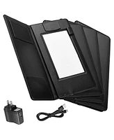 4 Pack Led Backlit Illuminated Menu Cover Presenter Magnetic Clamp Receipts Bill Holder