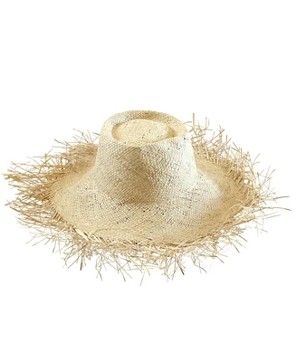 Catalina Palm Straw Hat In Natural Beige