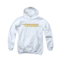 The Goonies Boys Youth Logo Pull Over Hoodie / Hooded Sweatshirt