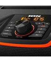 Ion IPA130 Sport Xl Portable Bluetooth Tailgate Speaker- IPX5 - Am/Fm - 100W (Black/Orange)