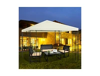 Slickblue 10 x 10 Feet Patio Gazebo Canopy Tent Garden Shelter