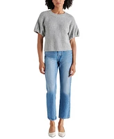 Steve Madden Women's Jadey Bubble-Sleeve Sweater