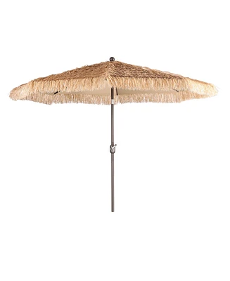 Aoodor 9FT Patio Umbrella Thatch Outdoor Umbrella