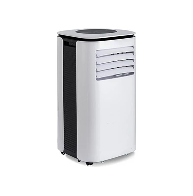 Slickblue 9000 Btu 3 in 1 Portable Air Conditioner with Fan and Dehumidifier-White