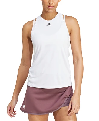 adidas Women's Tennis Club Slim Racerback Tank Top