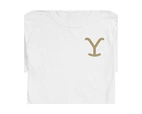 Hybrid Apparel Yellowstone Logo Mens Short Sleeve Tee