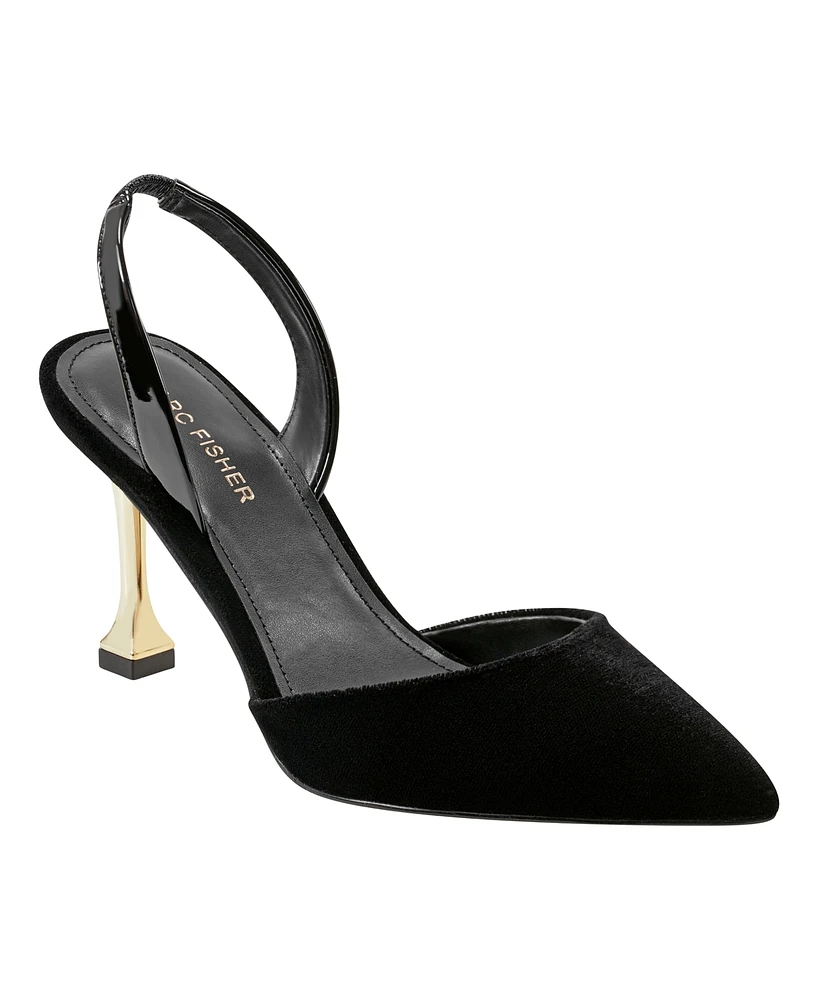 Marc Fisher Women's Hadya Slingback Stiletto Pumps