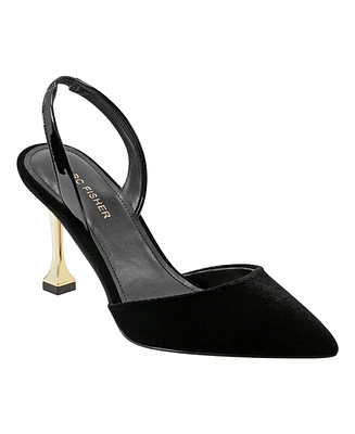 Marc Fisher Women's Hadya Slingback Stiletto Pumps