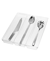 Oggi 3-Compartment, 16" x 12.75" x 1.75"Utensil Organizer