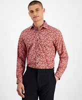 Bar Iii Men's Slim-Fit Perry Floral Dress Shirt, Created for Macy's