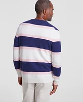 Club Room Men's Printed Stripe Cashmere Sweater, Created for Macy's