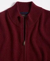 Club Room Men's Full-Zip Cashmere Sweater, Created for Macy's