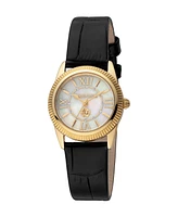 Roberto Cavalli Women's Quartz Leather Watch 28mm