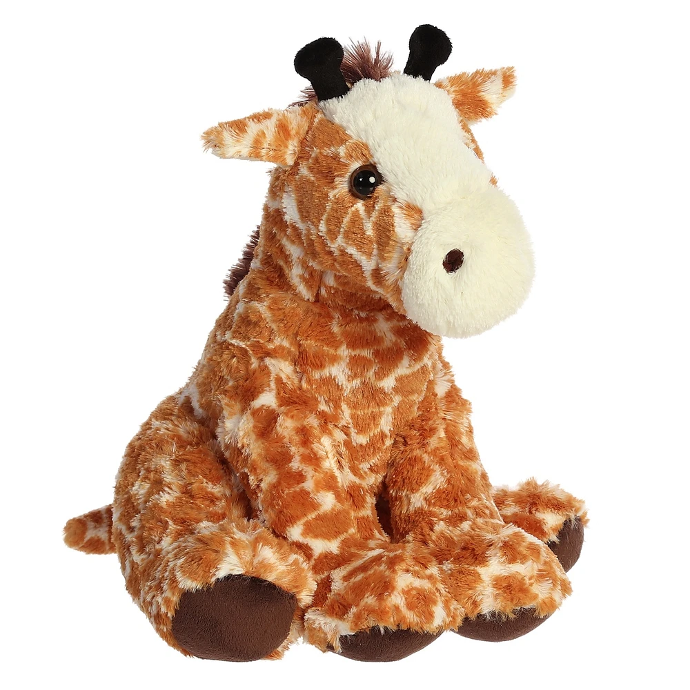 Aurora Medium Giraffe Cuddly Plush Toy Brown 12"