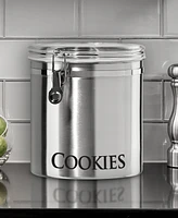 Oggi 150oz Jumbo Stainless Steel "Cookies" Clamp Canister