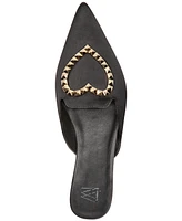 Aaj By Aminah Women's Aviva Heart Mule Flats