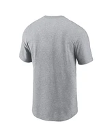 Nike Men's Gray Chicago Bears Primary Logo T-Shirt