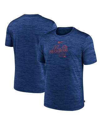 Nike Men's Royal New York Mets Authentic Collection Velocity Performance Practice T-Shirt