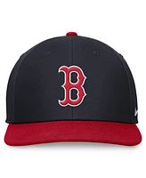 Nike Men's Navy/Red Boston Red Sox Evergreen Two-Tone Snapback Hat