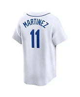 Nike Men's Edgar Martinez White Seattle Mariners Throwback Cooperstown Limited Jersey