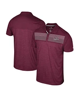 Colosseum Men's Maroon Montana Grizzlies Langmore Polo