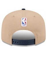 New Era Men's Tan/Navy Indiana Pacers 2024 Nba Draft 9FIFTY Snapback Hat