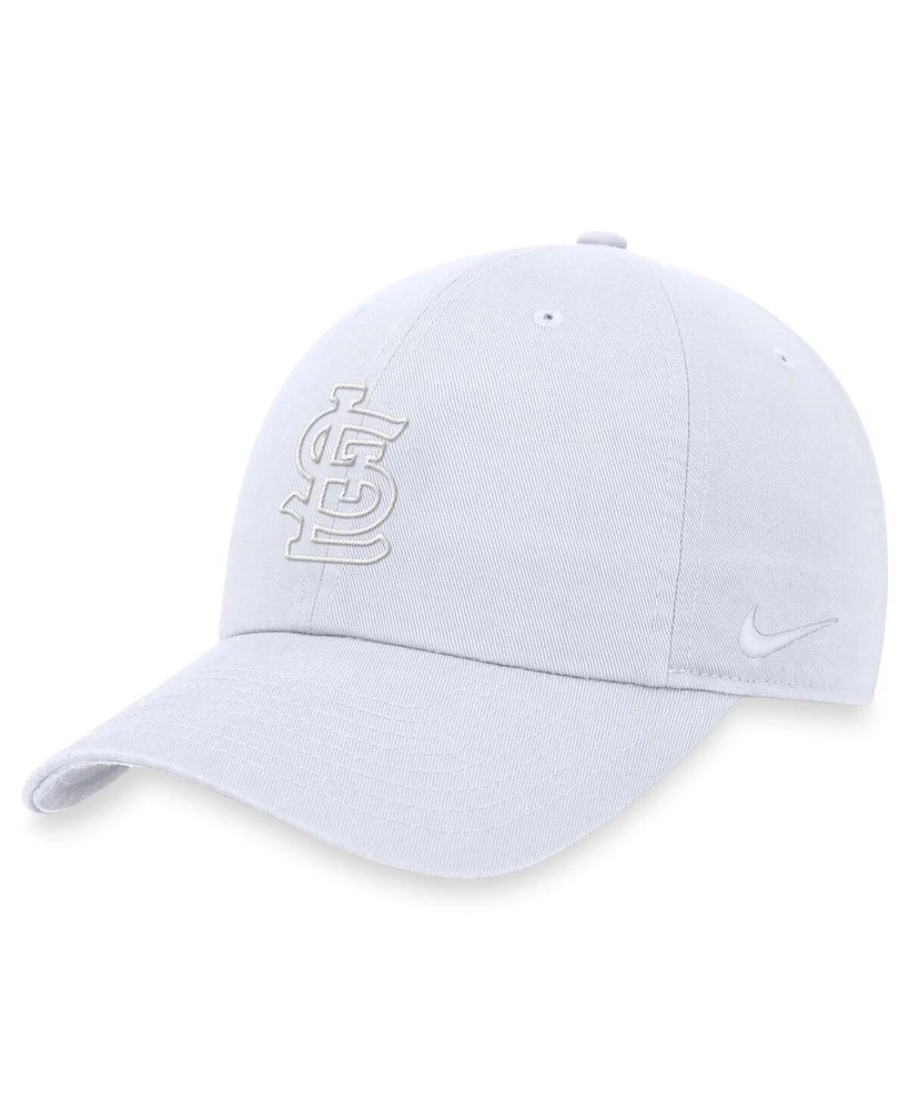 Nike Men's White St. Louis Cardinals Club Adjustable Hat