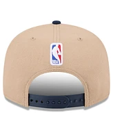 New Era Men's Tan/Navy Minnesota Timberwolves 2024 Nba Draft 9FIFTY Snapback Hat