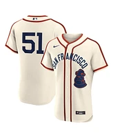 Nike Men's Jung Hoo Lee Cream San Francisco Giants 2024 Rickwood Classic Authentic Player Jersey