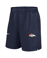 Nike Men's Navy Denver Broncos Blitz Victory Performance Shorts